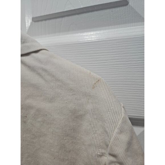 LL Bean Utility Jacket Women 18 Corduroy Trim Lined Casual Workwear OGBJ7 Chore - Picture 8 of 12